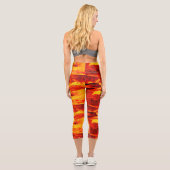 Lava Capri Leggings (Rückseite)