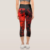 Lava Capri Leggings (Rückseite)