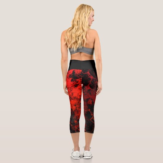Lava Capri Leggings (Rückseite)