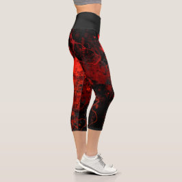Lava Capri Leggings