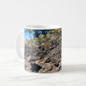 Lava Cast Forest, OR Kaffeetasse (Vorderseite Links)