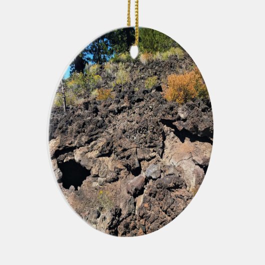 Lava Cast Forest, OR Keramik Ornament (Rechts)