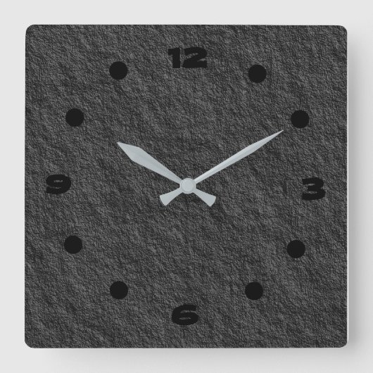 Lava Clock Quadratische Wanduhr (Vorderseite)