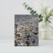 Lava Craters Postkarte (Stehend Vorderseite)