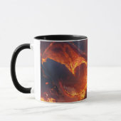Lava-Drache 11oz Keramik-Tasse Tasse (Links)