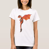 Lava-Drache T-Shirt (Vorderseite)