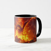 Lava Dragon 11oz Ceramic Mug Tasse (VorderseiteRechts)