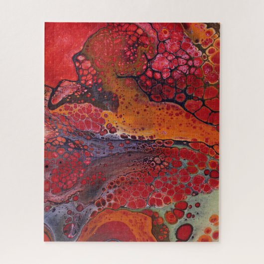 Lava Fire Levels Puzzle, 16" x 20", 520 Stück Puzzle (Vertikal)