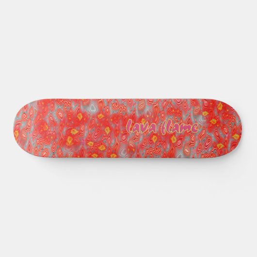 Lava Flame Skateboard (Horizontal)