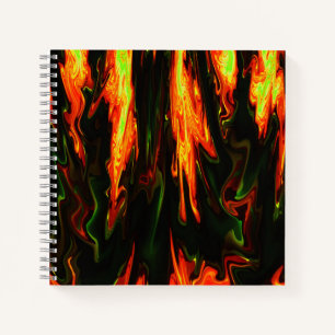 Lava Flames .... Notizblock