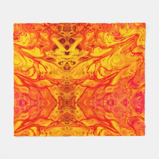 Lava Fleecedecke (Vorderseite (Horizontal))