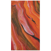 Lava flow in different shades of red tischdecke (Vorderseite)