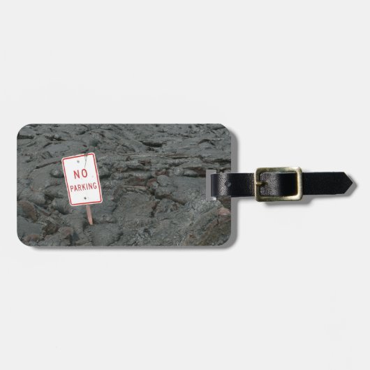 Lava Flow Luggage Tag Gepäckanhänger (Vorderseite horizontal)