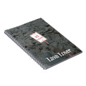 Lava Flow Notebook Notizblock (Rechte Seite)