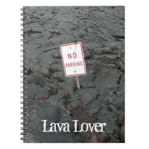 Lava Flow Notebook Notizblock