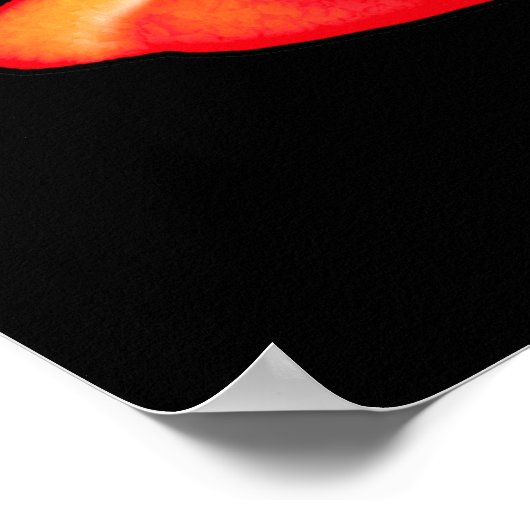 Lava Flow Rezept Poster (Ecke)