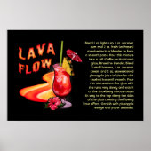 Lava Flow Rezept Poster (Vorne)
