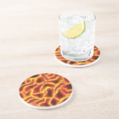 Lava Flow Sandstein Untersetzer (Seite)