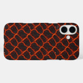 Lava Flow Seamless Pattern Case-Mate iPhone Hülle (Rückseite (Horizontal))