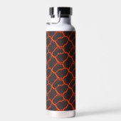 Lava Flow Seamless Pattern Trinkflasche (Rechts)