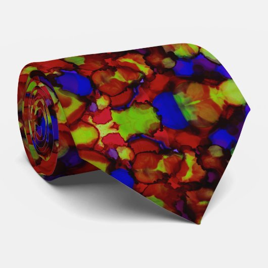 Lava Garden Krawatte (Gerollt)