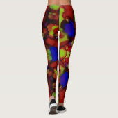 Lava Garden Leggings (Rückseite)