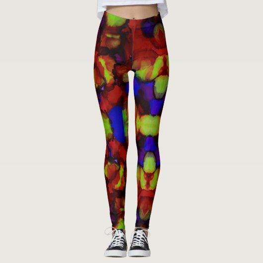 Lava Garden Leggings (Vorderseite)