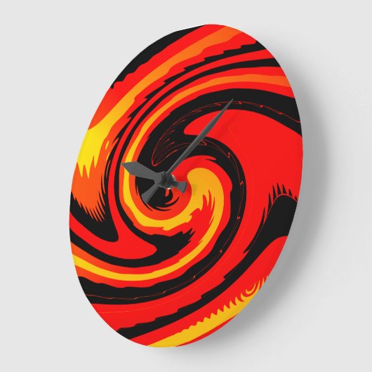 Lava große wanduhr (Winkel)