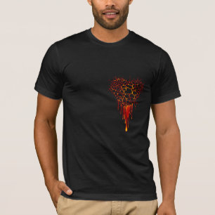 Lava-Herz T-Shirt