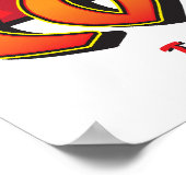 Lava Java Hawaiian Coffee Poster (Ecke)