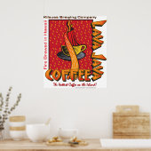 Lava Java Hawaiian Coffee Poster (Küche)