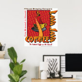 Lava Java Hawaiian Coffee Poster (Heimbüro)