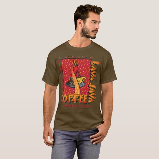 Lava Java Hawaiian Coffee T-Shirt (Vorne ganz)
