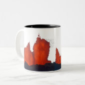 Lava-Java-Tasse Zweifarbige Tasse (Vorderseite Links)