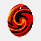 Lava Keramik Ornament (Rechts)