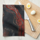 Lava Lace Geschirrtuch (Viertel Falte)