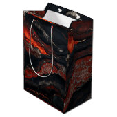 Lava Lace Mittlere Geschenktüte (Rückseite Schrägansicht)