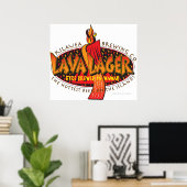 Lava Lager Hawaiian Ber Poster (Heimbüro)