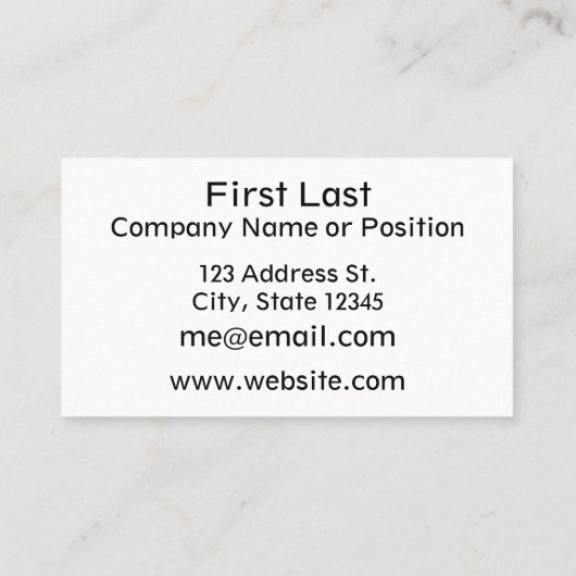 Lava Lamp Akrylpour Effekt in rosa Lila Cyan Visitenkarte (Rückseite)