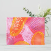 Lava Lamp Einladung (Stehend Vorderseite)