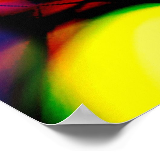 Lava Lamp Erinnerungen Poster (Ecke)