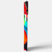 Lava Lamp Orange Aqua Custom Case-Mate iPhone Case (Rückseite / Rechts)