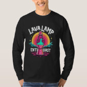 Lava Lamp Retro Aesthetic Psychedelic Groovy Vibes T-Shirt (Vorderseite)