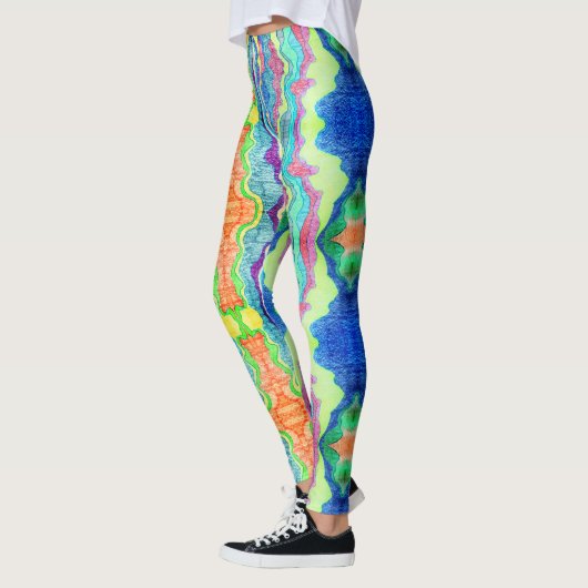 Lava-Lampe Leggings (Links)
