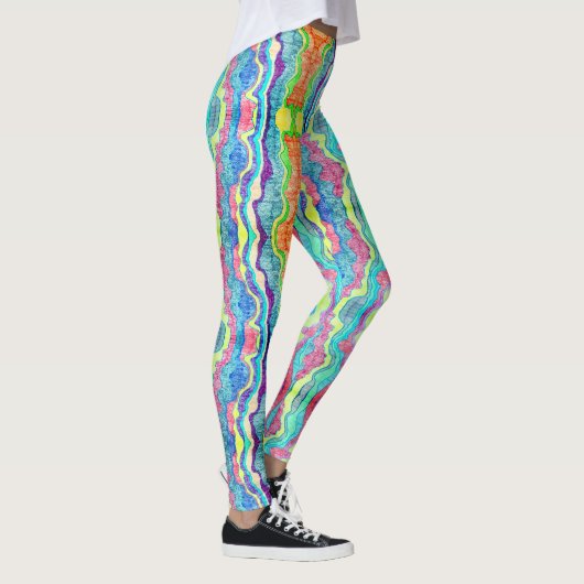 Lava-Lampe Leggings (Rechts)