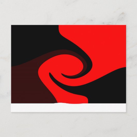 LAVA-LAMPE POSTKARTE (Vorderseite)