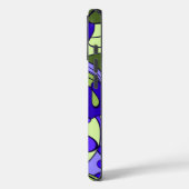 Lava-Lampe Retro psychedelisches Blumen Case-Mate iPhone Hülle (Rückseite / Links)