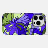 Lava-Lampe Retro psychedelisches Blumen Case-Mate iPhone Hülle (Rückseite (Horizontal))