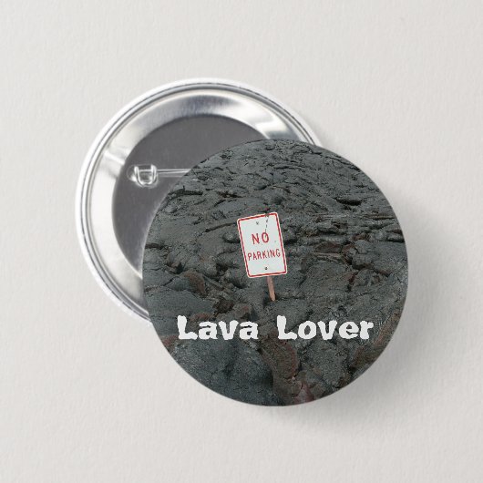 Lava Lover Button (Vorne & Hinten)