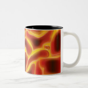 Lava Magma Zweifarbige Tasse